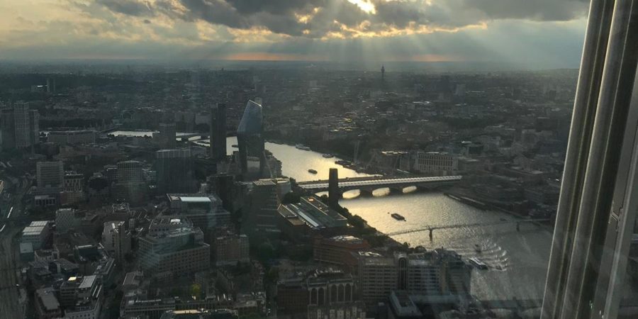 View From The Shard, London.